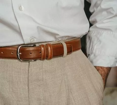 Men's Italian leather belts In Corio